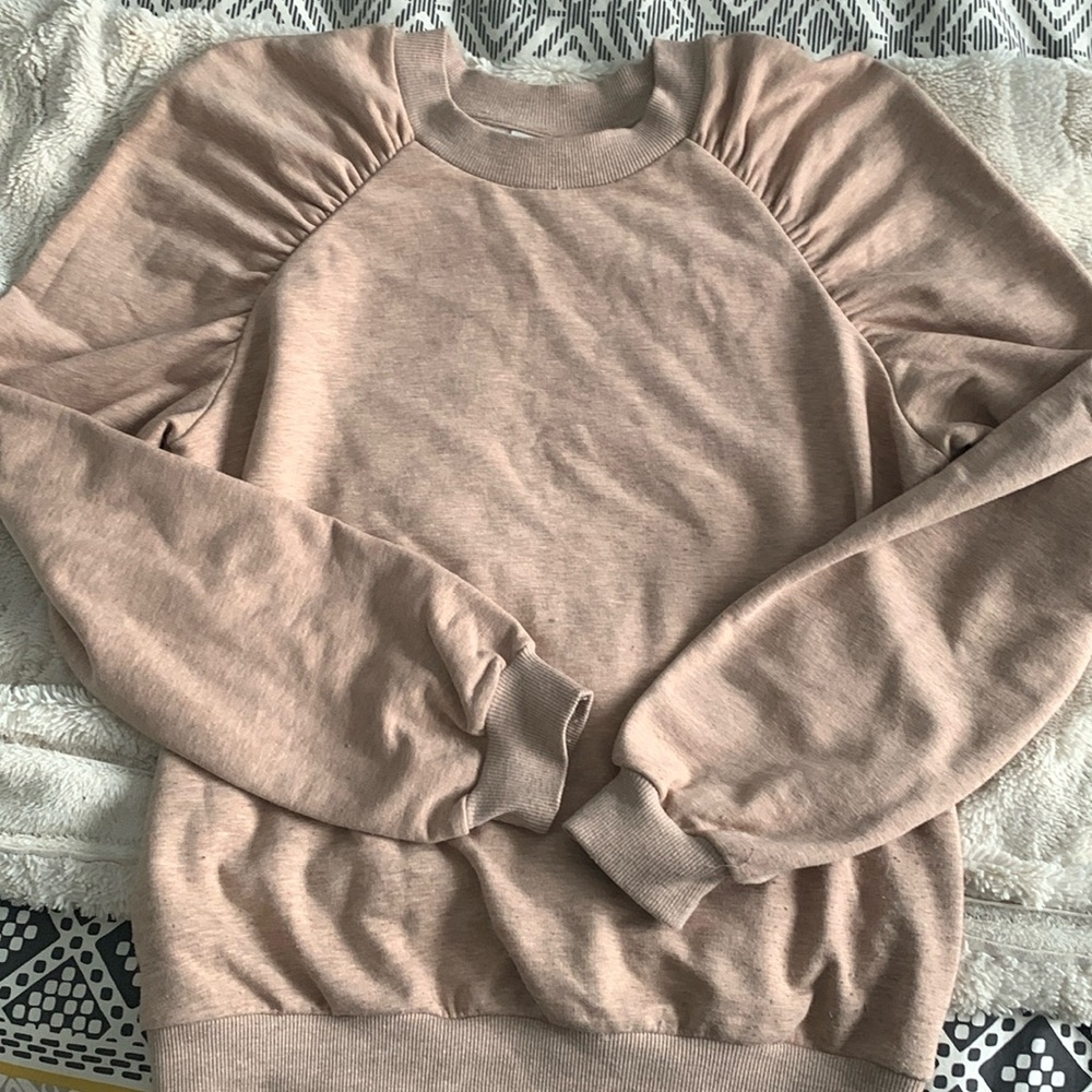 Ladies Kaffe sweatshirt with ruched detail